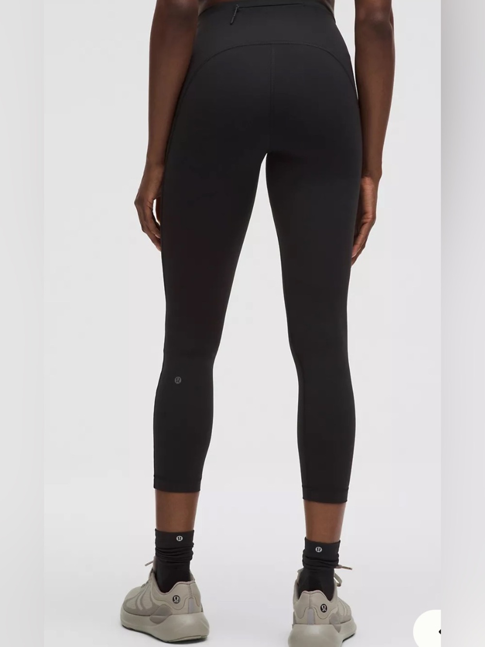 lululemon athletica Swift Speed Black Mid-Rise Cropped Leggings-6